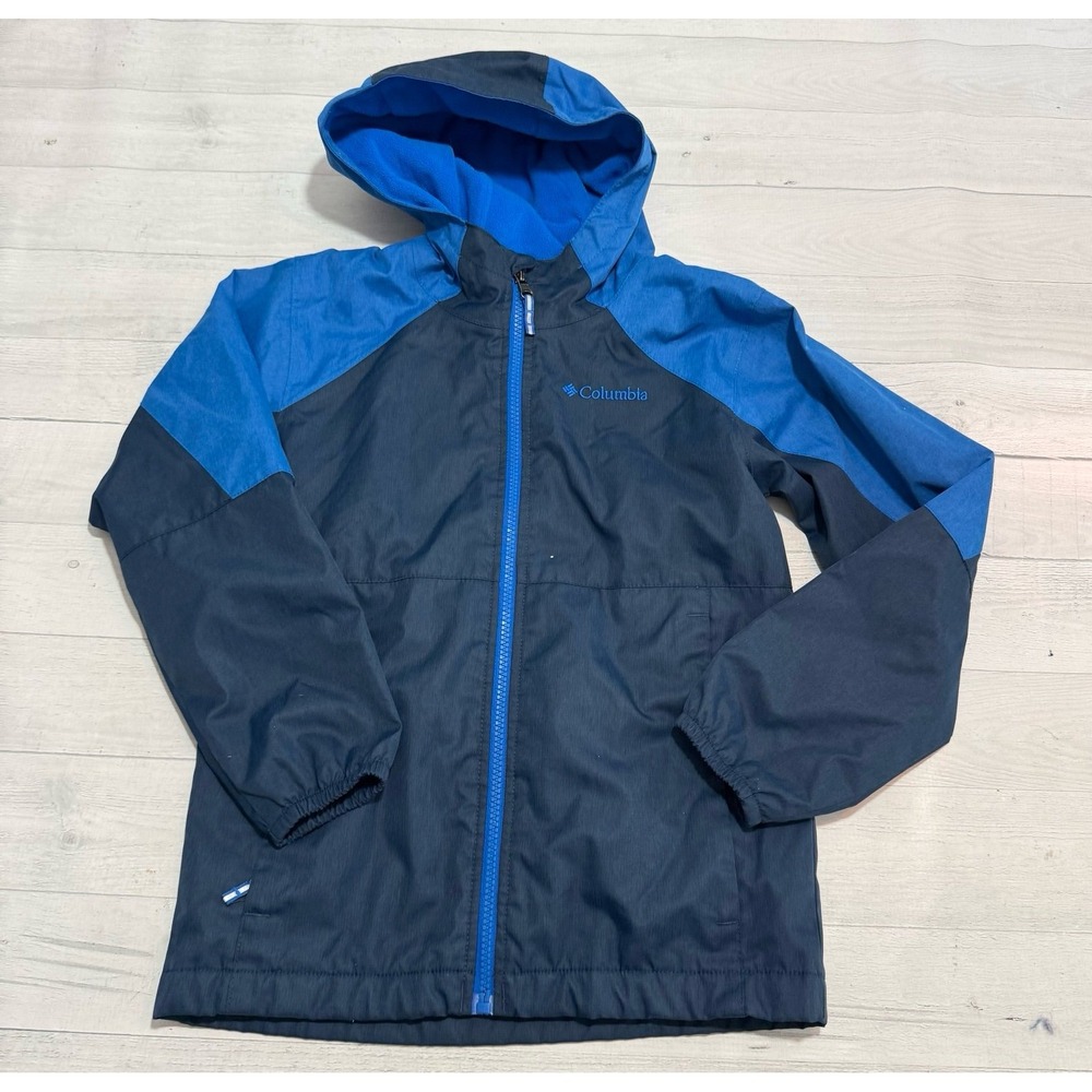 Columbia boys endless explorer you fleece lined lightweight waterproof jacket 8